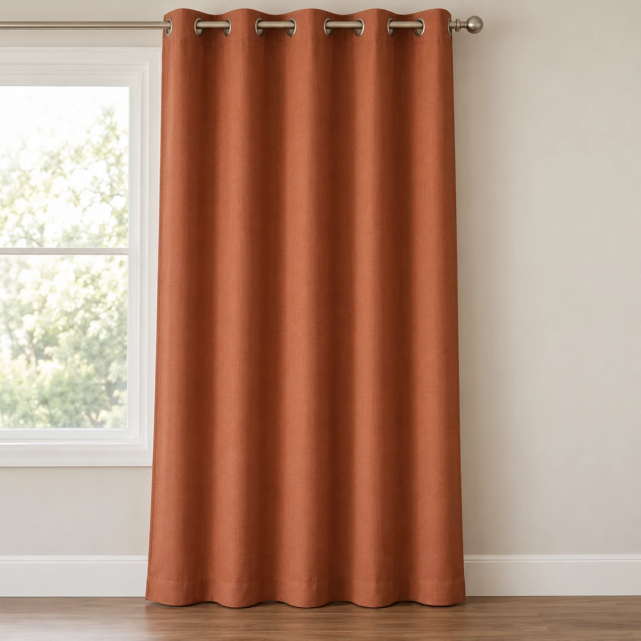 Warm clay curtain